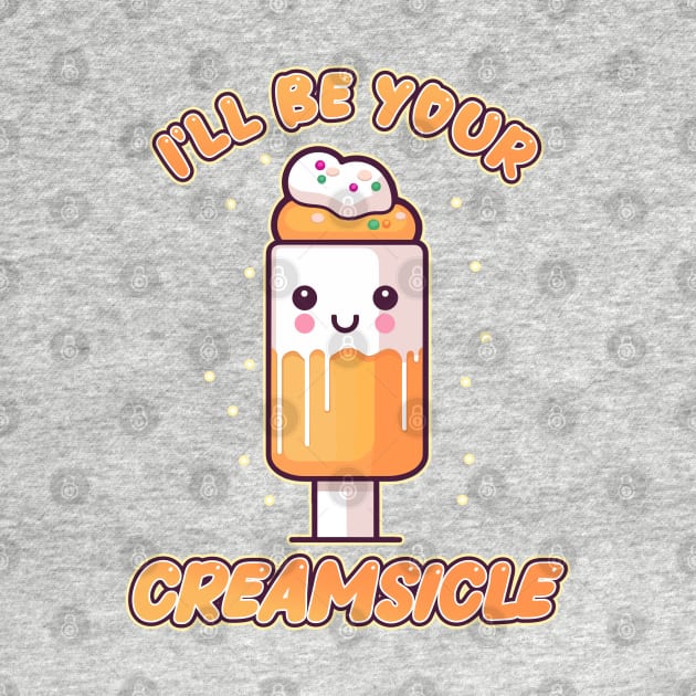 I'll be Your Creamsicle Kawaii Ice Cream Bar by DanielLiamGill